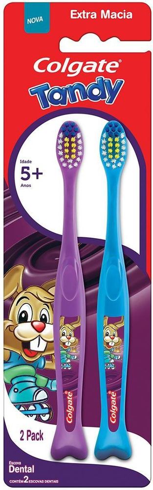 Escova de Dente Infantil Colgate Tandy 2 unid