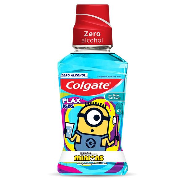 Enxaguante Bucal Infantil Colgate Plax Kids Minions 250ml