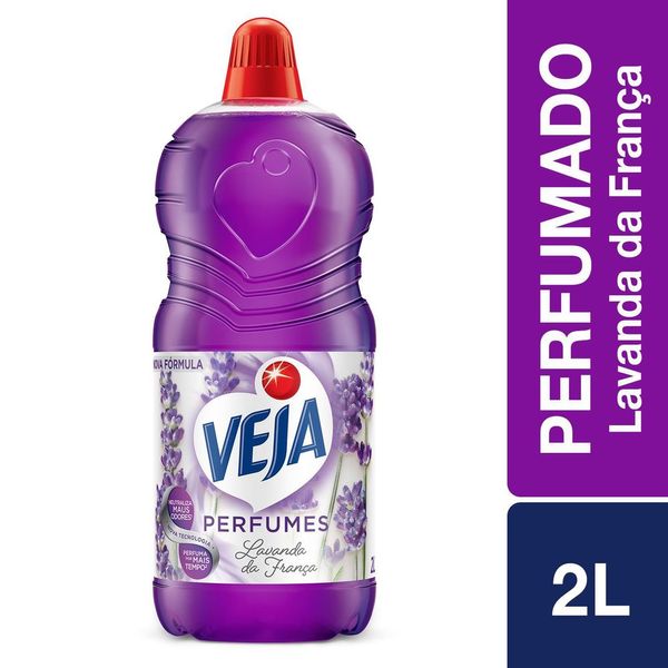 Limpador Perfumado Veja Lavanda da França - 2L Limpador Perfumado Veja Lavanda da França - 2L