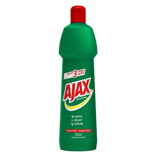 Limpador Ajax Multiuso Eucalipto + Maçã Verde 500ml