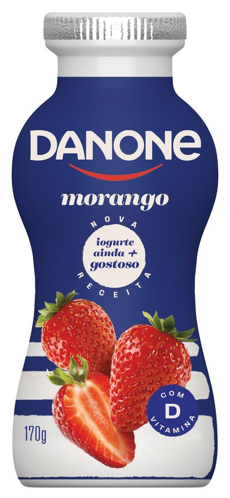 Iogurte Líquido Danone Morango 170g