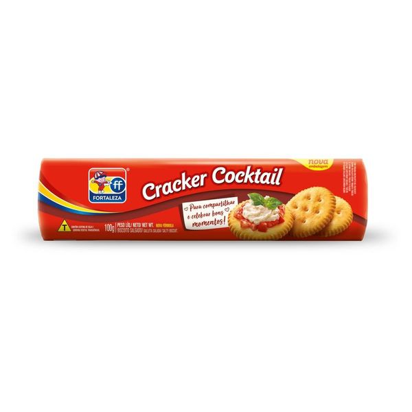 Biscoito Cracker Fortaleza Cocktail 100g