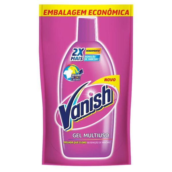 Tira Manchas em Gel Vanish Multiuso 900ml para roupas coloridas