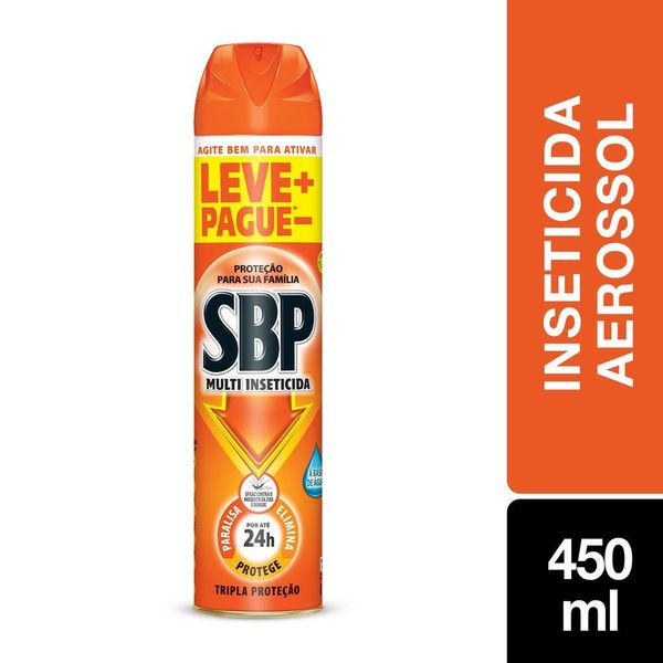 SBP Multi Inseticida Aerossol 450ml Leve+ Pague-