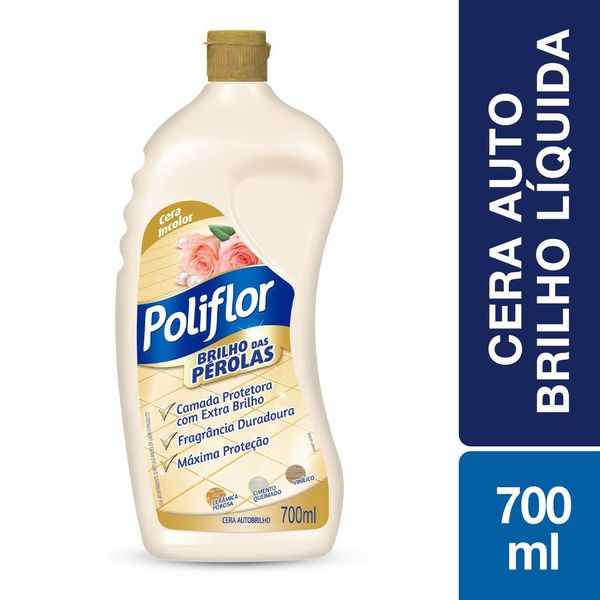 Cera Líquida Poliflor Incolor Brilho das Pérolas 700Ml