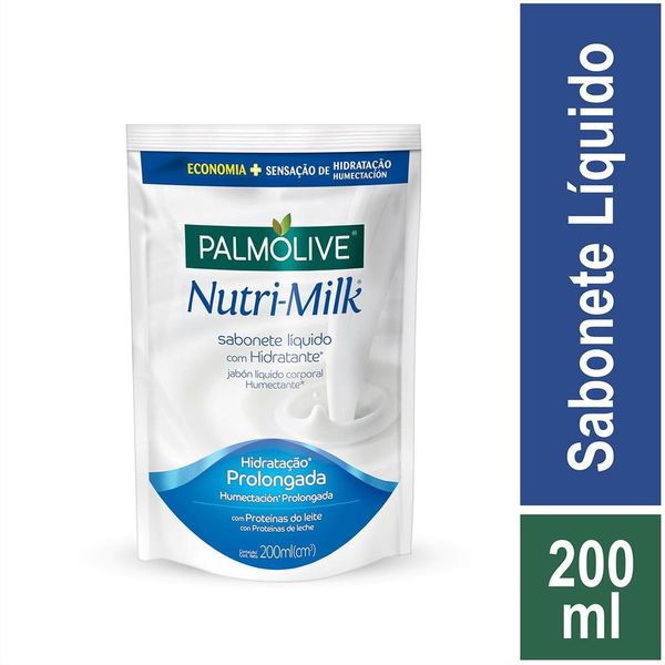 Sabonete Líquido para as mãos Palmolive Nutri-Milk Hidratante NutriMilk 200ml Sabonete Líquido para Mãos
