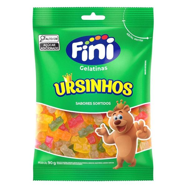Bala de Gelatina Fini Ursinhos 80g
