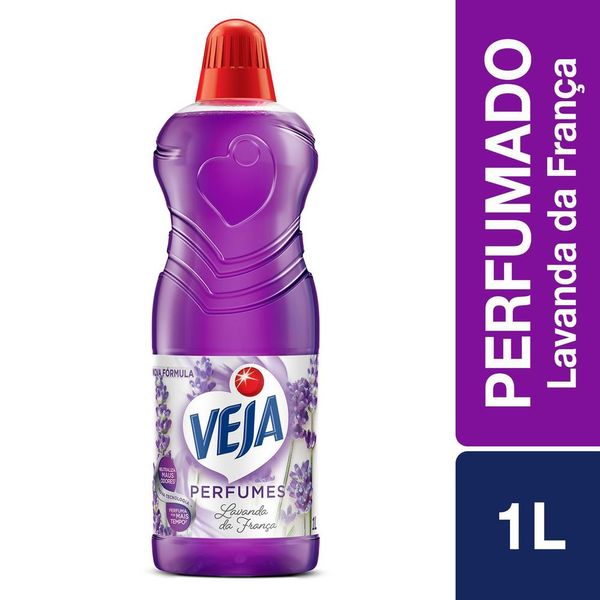 Limpador Perfumado Veja Lavanda da França - 1L Limpador Perfumado Veja Lavanda da França - 1L
