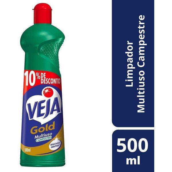 Limpador Multiuso Veja Gold Campestre 500ml com 10% de Desconto