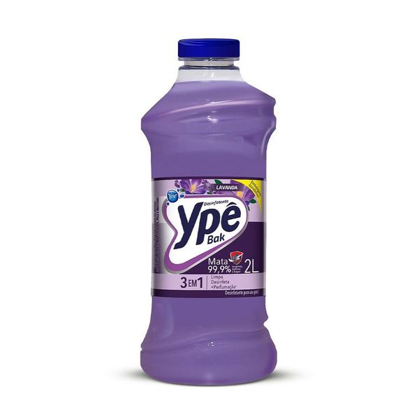 Desinfetante Ypê Bak Lavanda 2 Litros