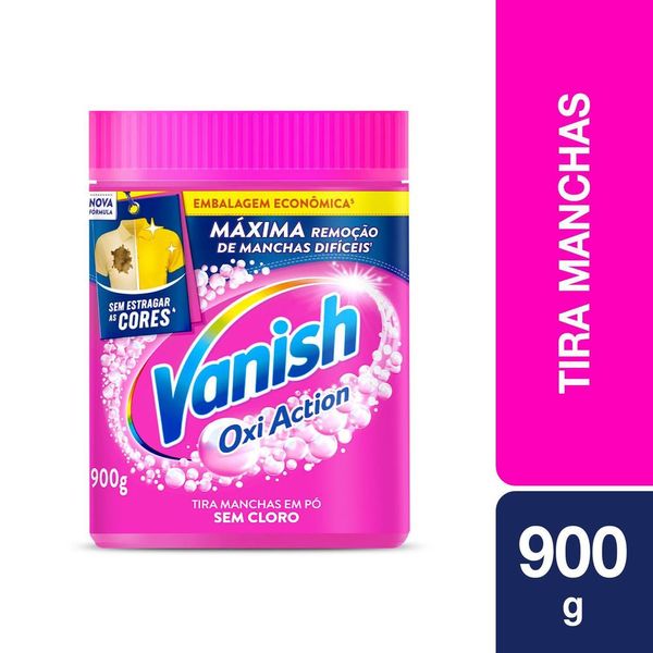 Tira Manchas Vanish em Pó Oxi Action para roupas coloridas 900g