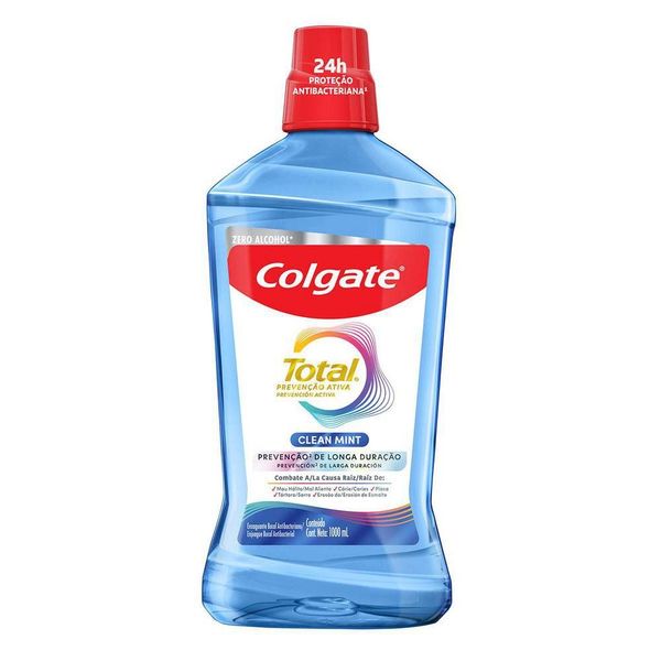 Enxaguante Bucal Colgate Total Clean Mint 1 Litro