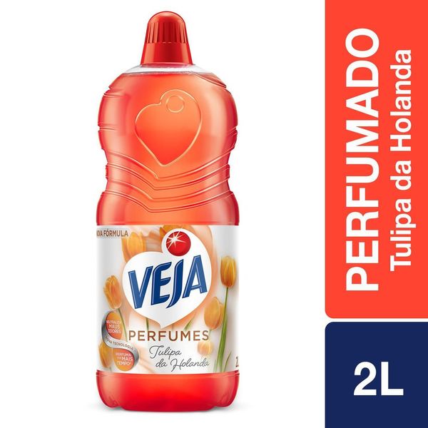 Limpador Perfumado Veja Tulipa da Holanda - 2L Limpador Perfumado Veja Tulipa da Holanda - 2L