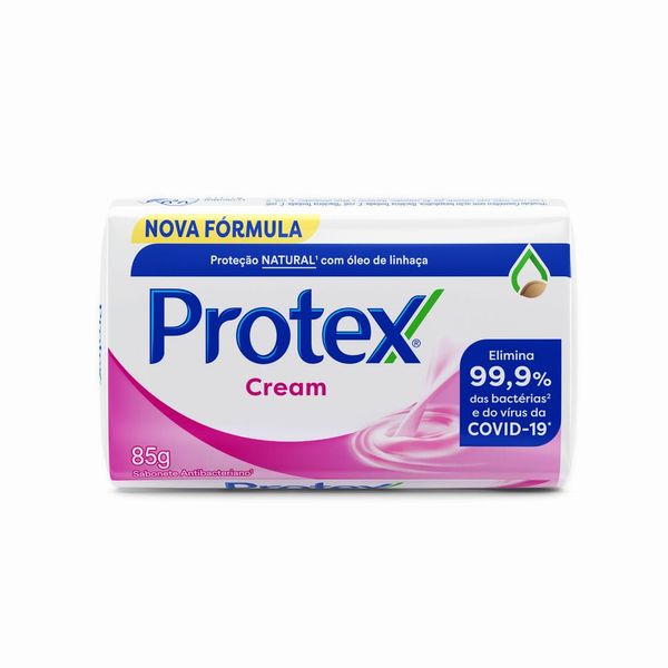Sabonete Antibacteriano em Barra Protex Cream 85g