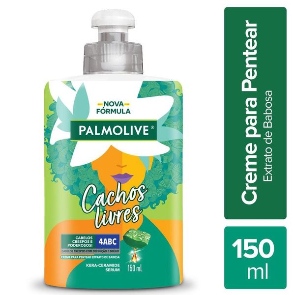 Creme de Pentear Palmolive Cachos Livres Extrato de Babosa 150ml