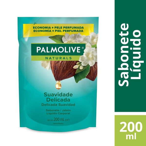 Sabonete Líquido para as Mãos Palmolive Naturals Suavidade Delicada 200ml Sabonete Líquido para Mãos