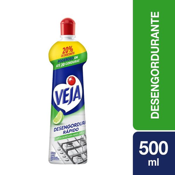 Desengordurante Veja Limão 500ml Oferta Desengordurante Veja Limão 500ml Oferta