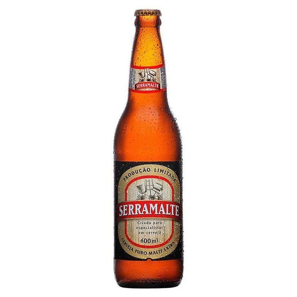 Cerveja Serramalte Puro Malte Extra 600ml Garrafa