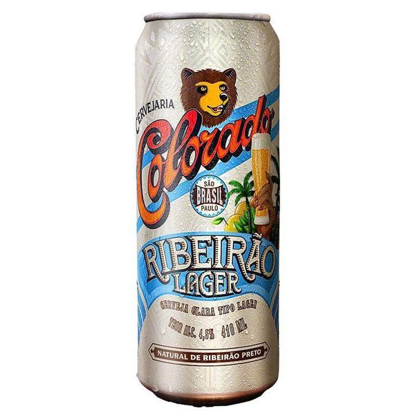 Cerveja Colorado Ribeirão Lager, 410ml, Lata
