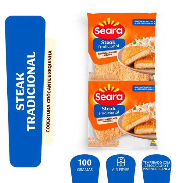 Steak tradicional Seara 100g Steak tradicional Seara 100g