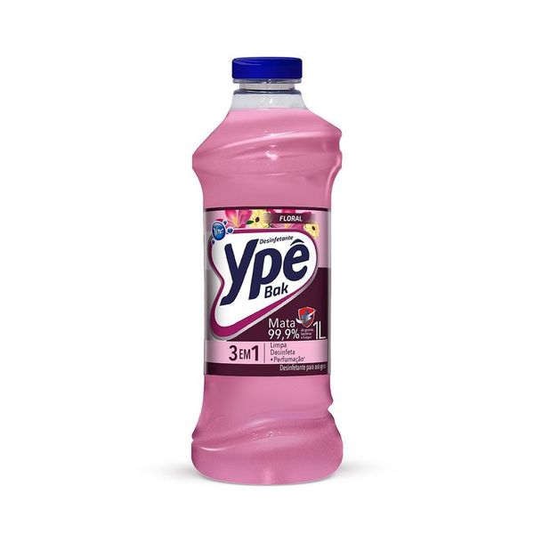 Desinfetante Ypê Bak Floral 1 Litro