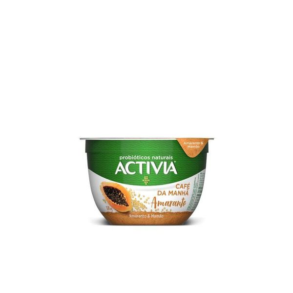 Activia Café da Manhã Mamão e Amaranto 170g