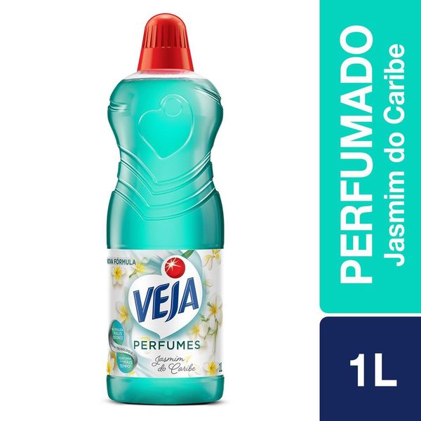 Limpador Perfumado Veja Jasmin do Caribe - 1L