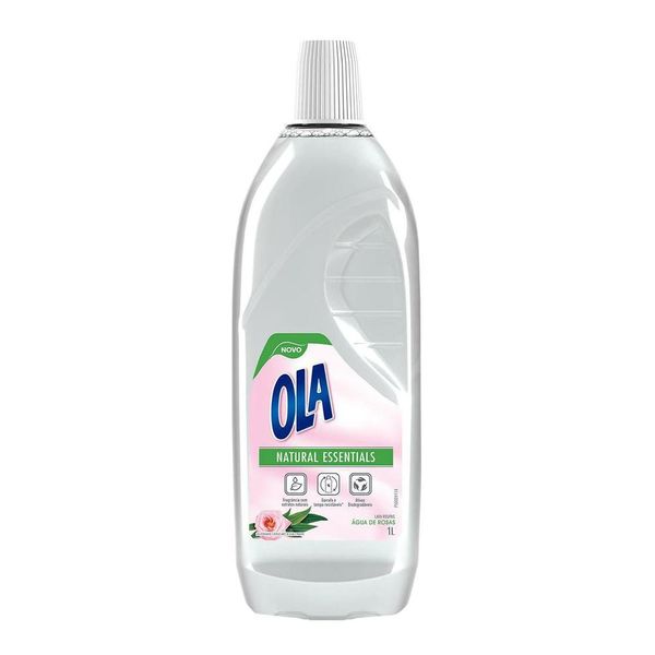Sabão Líquido Ola Natural Essentials Água de Rosas 1L