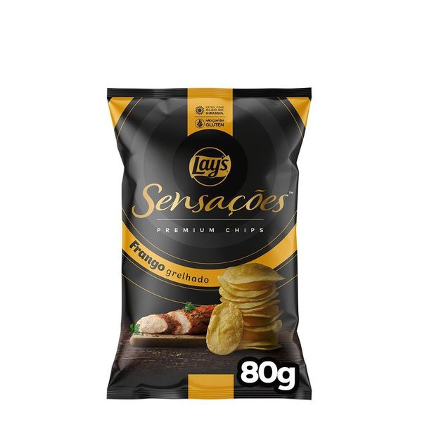 Batata Frita Lisa Frango Grelhado Sensações 80G