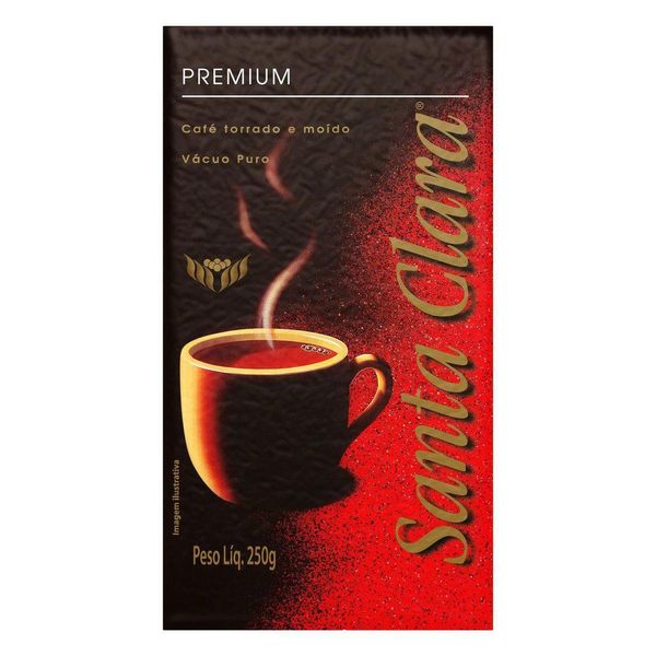 Café em pó Santa Clara Premium Vácuo 250g