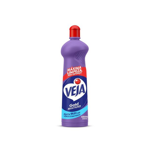 Limpador Multiuso Veja Gold Lavanda e Álcool 500ml