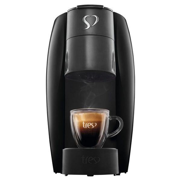 Cafeteira Espresso e Multibebidas Tres Lov 110v Preta