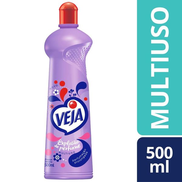Limpador Multiuso Veja Explosão de Perfume Frescor Violeta 500ml