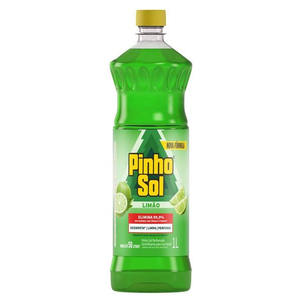 Desinfetante Pinho Sol Perfumado Limão 1L