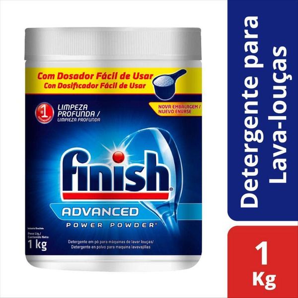 Detergente para Lava Louças em Pó Finish 1kg