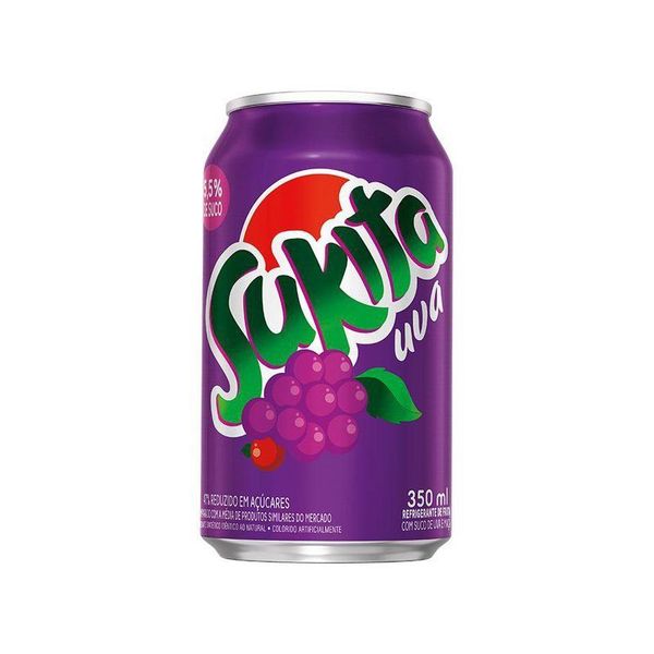 Refrigerante Sukita Uva 350ml Lata