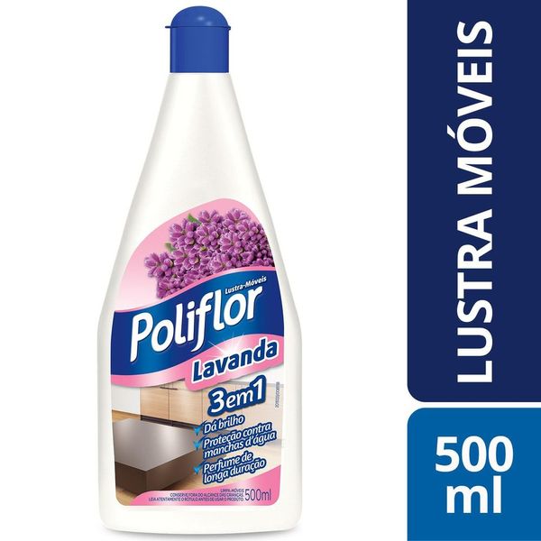 Lustra Móveis Poliflor Lavanda 500ml Lustra Móveis Poliflor Lavanda 500ml