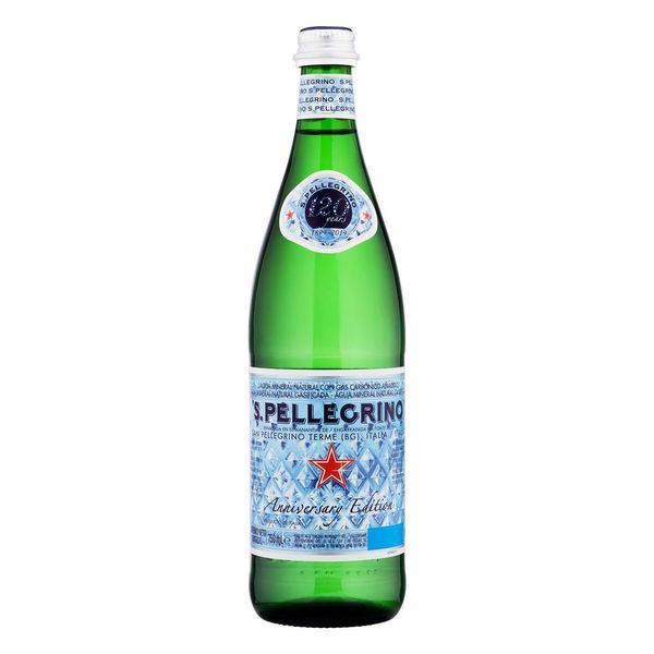 Água Mineral Natural com Gás S. Pellegrino Garrafa 750ml