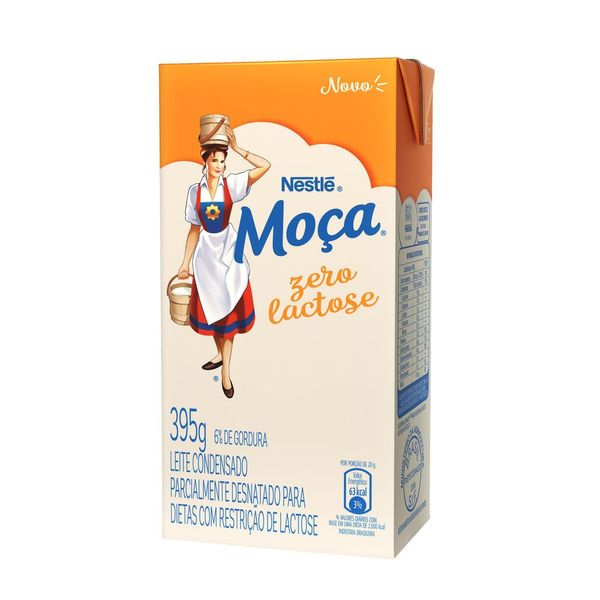 Leite Condensado MOÇA Zero Lactose Caixinha 395g Leite Condensado MOÇA Zero Lactose Caixinha 395g