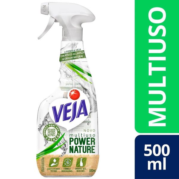 Limpador Multiuso Natural Veja Power Nature Spray 500ml