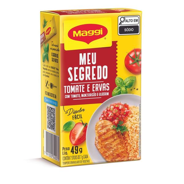 Tempero MAGGI Meu Segredo Tomate e Ervas 49g