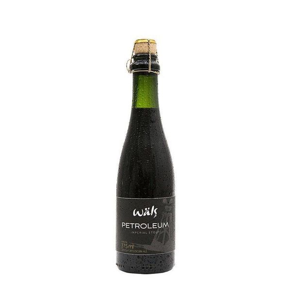 Cerveja Wäls Petroleum Stout, 375ml, Garrafa Arrolhada