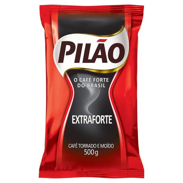 Café Torrado e Moído Extraforte Pilão Pacote 500g