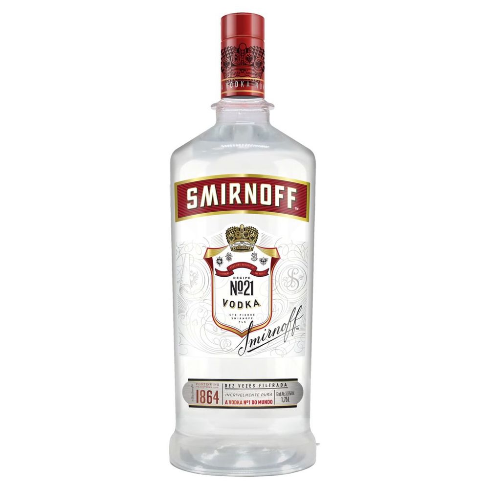 Vodka Smirnoff 1750ml