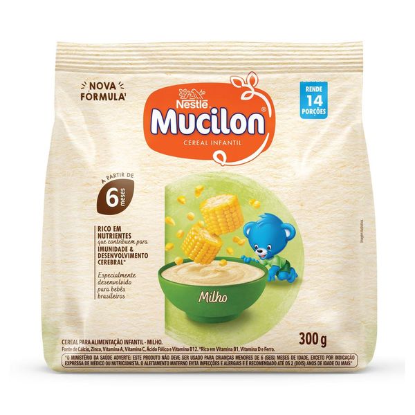 Cereal Infantil Mucilon Milho 300g