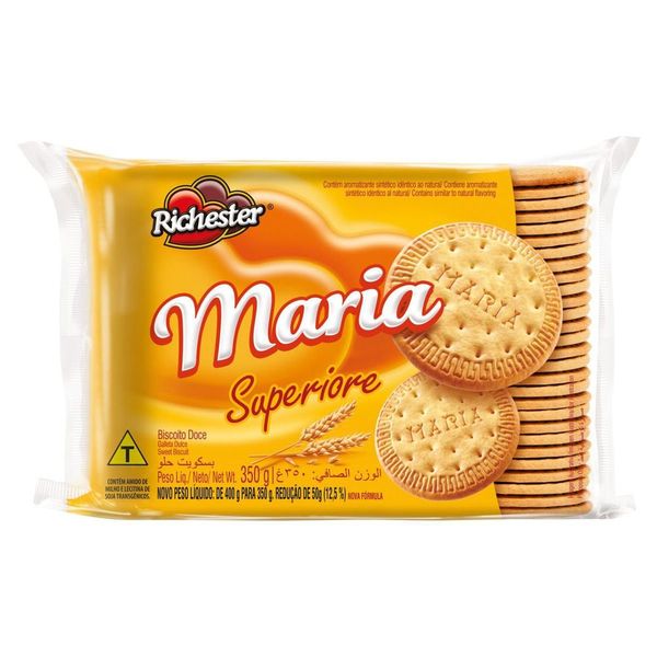 Biscoito Maria Richester Superiore 350g