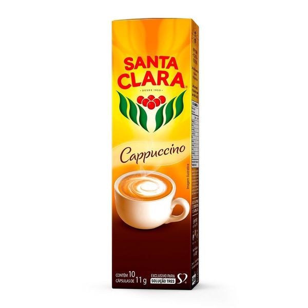 Capsula de Cappuccino Classic Santa Clara 10 unid