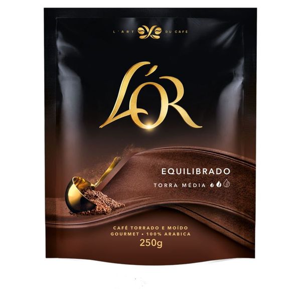 Café Torrado e Moído Equilibrado L'or Torras Gourmet Sachê 250g