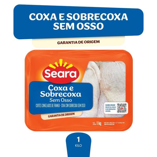 Coxa e sobrecoxa bandeja Seara 1kg