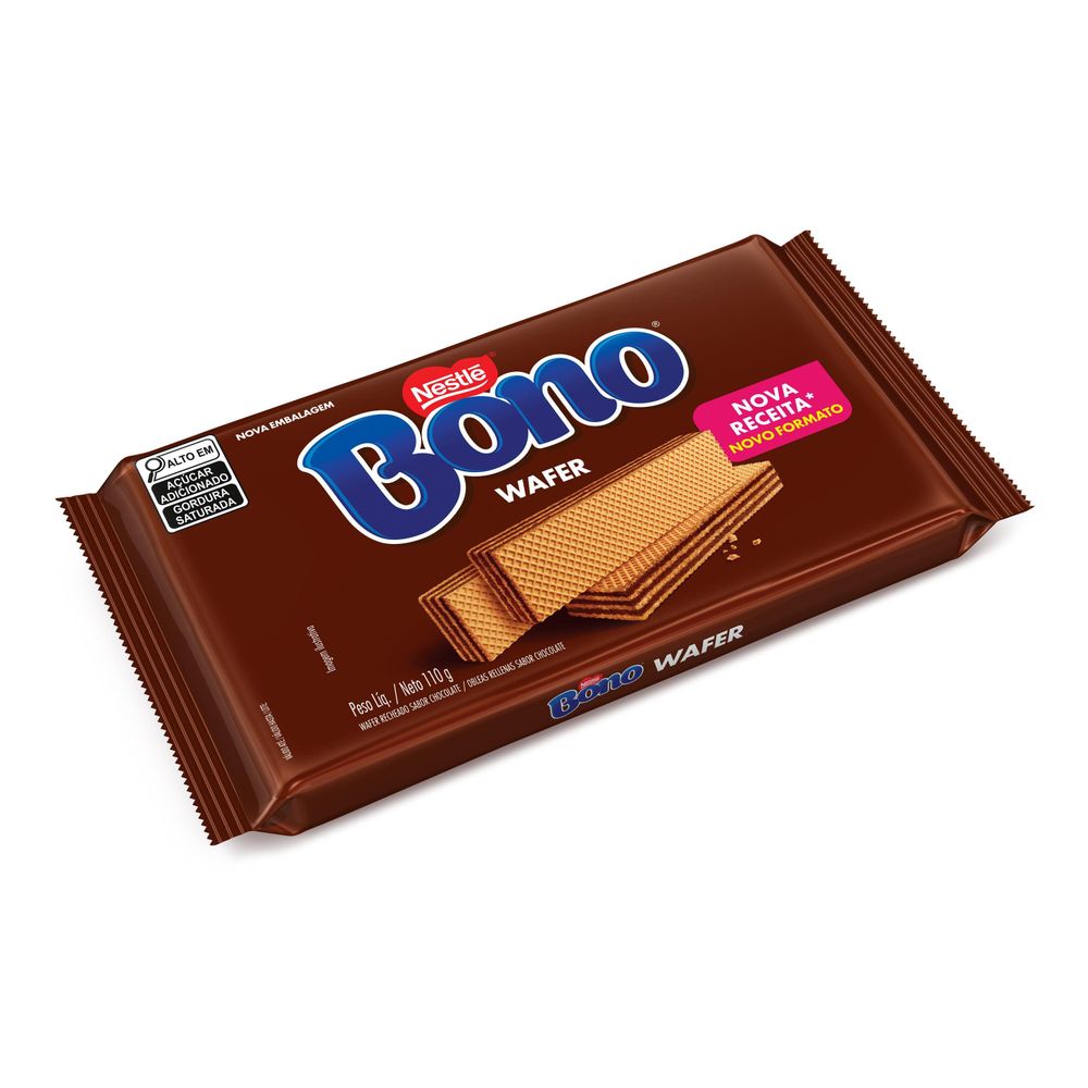 Biscoito Wafer BONO Chocolate 110g